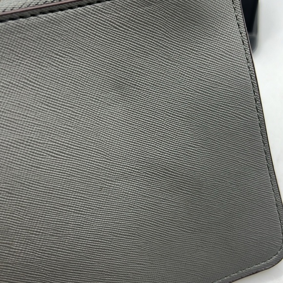 Kate Spade Wristlet Clutch Wallet Flat Thin Slim Gray Money Card Phone Holder - Picture 5 of 15